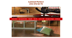 Desktop Screenshot of laminat-parkeci.com